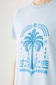 Medicine t-shirt bawełniany RS25.TSDB00 niebieski