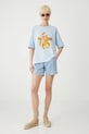 Medicine tricou din bumbac RS25.TSDB04 albastru RS25