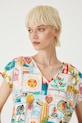 Medicine tricou din bumbac multicolor RS25.TSDB05