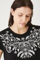 Medicine t-shirt bawełniany czarny RS25.TSDB16