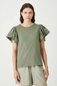 Îmbrăcăminte Medicine tricou din bumbac RS25.TSDB19 verde