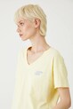 Medicine t-shirt bawełniany RS25.TSDB23 żółty