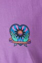 Medicine t-shirt bawełniany RS25.TSDC00 fioletowy