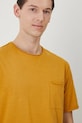 Medicine tricou din bumbac maro RS25.TSM060