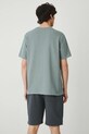 Îmbrăcăminte Medicine tricou din bumbac RS25.TSM080 turcoaz