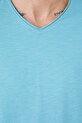 T-shirt bawełniany męski gładki kolor turkusowy RS25.TSM091 turkusowy