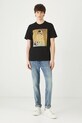 Odzież Medicine t-shirt bawełniany RS25.TSM352 czarny