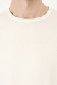 Bavlněné tričko se strukturou béžová barva RS25.TSM400 béžová