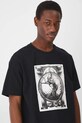 T-shirt bawełniany męski by Miłosz Kawaler - Kavaler Artworks, Grafika Polska kolor czarny RS25.TSM450 czarny