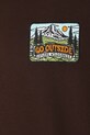 Бавовняна футболка Medicine RS25.TSM521 коричневий