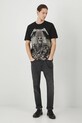 T-shirt bawełniany męski Metallica kolor czarny RS25.TSM671 czarny RS25