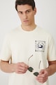 Medicine tricou din bumbac bej RS25.TSM701
