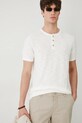 Medicine tricou din amestec de in fixat bej RS25.TSM930