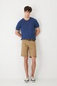 Medicine tricou din amestec de in RS25.TSM930 albastru RS25
