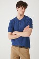 Medicine tricou din amestec de in albastru RS25.TSM930