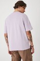 Odzież Medicine t-shirt bawełniany RS25.TSMA01 fioletowy