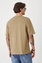 Odzież T-shirt bawełniany męski gładki kolor zielony RS25.TSMA01 zielony
