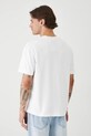 Odzież Medicine t-shirt bawełniany RS25.TSMA15 biały