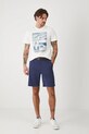 Odzież T-shirt bawełniany męski z kolekcji Medicine x Słowiński Park Narodowy kolor biały RS25.TSMA51 biały