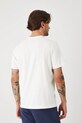 T-shirt bawełniany męski z kolekcji Medicine x Słowiński Park Narodowy kolor biały biały RS25.TSMA51