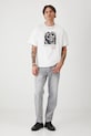 Medicine tricou din bumbac RS25.TSMA84 alb RS25