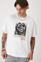 Odzież T-shirt bawełniany męski Iron Maiden kolor biały RS25.TSMA84 biały