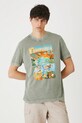 Odzież Medicine t-shirt bawełniany RS25.TSMB11 zielony