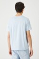 T-shirt bawełniany męski z nadrukiem kolor niebieski RS25.TSMB21 niebieski RS25