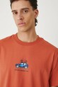 Medicine tricou print portocaliu RS25.TSMB22