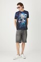 Medicine tricou din bumbac RS25.TSMC12 negru RS25