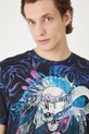 Medicine tricou din bumbac negru RS25.TSMC12