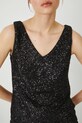 Top damski cekinowy kolor czarny RS25.TTD900 czarny