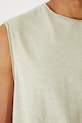 T-shirt bawełniany męski bez rękawów RS25.TTMB01 zielony