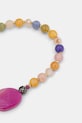 Zawieszka do telefonu z koralikami i agatem RS26-AKD502 multicolor RS26
