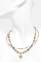 Akcesoria Komplet naszyjników damski z kamieniami naturalnymi 2-pack RS26-ASD700 multicolor