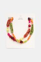 Naszyjnik damski z koralików 2-pack multicolor RS26-ASD902