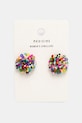 Náušnice dámske s korálkami viacfarebná RS26-AUD705