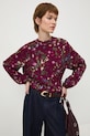 Medicine bluzka RS26-BDD030 bordowy RS26