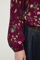 Medicine bluzka RS26-BDD030 bordowy