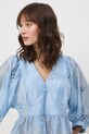 Medicine bluzka damska z lyocellem niebieski RS26-BDD701