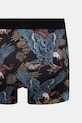 Bavlnené boxerky vzorované s elastanom (2-pack) RS26-BIM402 viacfarebná