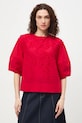Medicine bluzka damska bawełniana czerwony RS26-BKD421