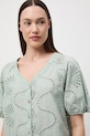 Medicine bluzka damska bawełniana zielony RS26-BKD652