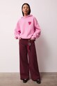 Bluza bawełniana damska z kolekcji Valentine’s Day RS26-BLD280 różowy RS26