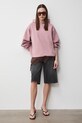 Medicine bluza z kapturem damska RS26-BLD600 różowy RS26