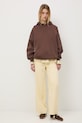 Medicine bluza z kapturem damska RS26-BLD600 brązowy RS26
