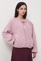 Medicine bluza rozpinana damska różowy RS26-BLD703