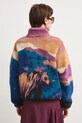 Bluza rozpinana damska polarowa z kolekcji Bieszczadzki Park Narodowy x Medicine multicolor RS26-BLD851