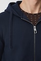 Medicine bluza rozpinana z kapturem męska bawełniana z elastanem RS26-BLM051 granatowy