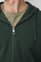 Medicine bluza rozpinana z kapturem męska bawełniana z elastanem RS26-BLM051 zielony